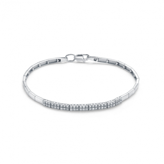 Золотой браслет 585, длина 18.5 см