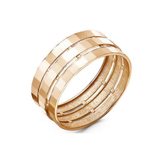 Золотое кольцо 585, женское, размер 19