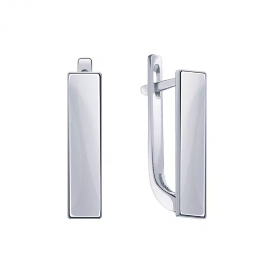 Серьги из серебра