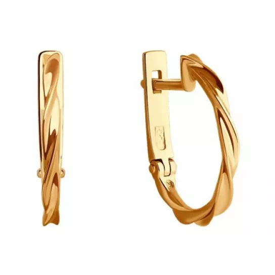 Серьги из золота