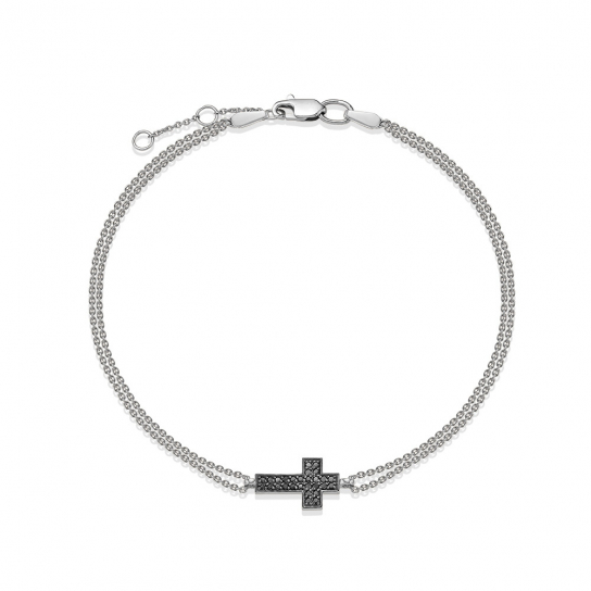 Золотой браслет 585, длина 16.5 см