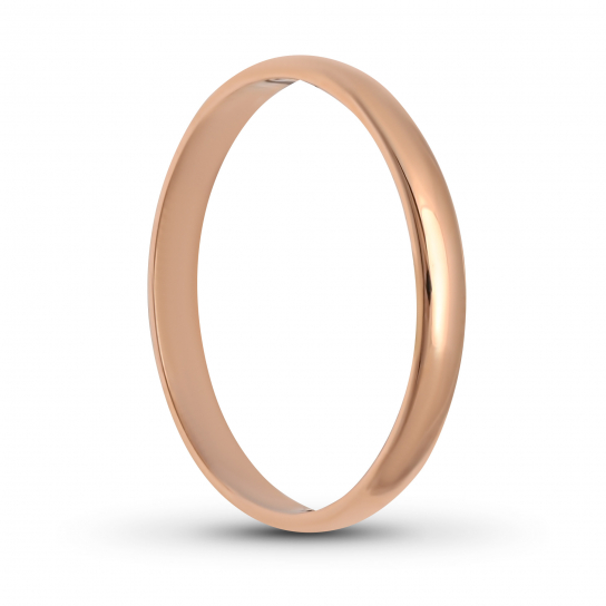 Золотое обручальное кольцо 585, размер 18.5