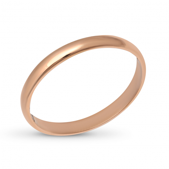 Золотое обручальное кольцо 585, размер 18.5