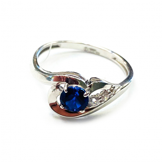 Серебряное кольцо 925, женское, размер 17.5