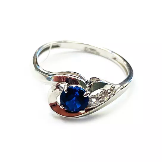 Серебряное кольцо 925, женское, размер 17.5