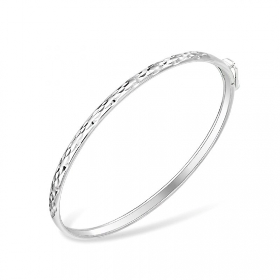 Серебряный браслет 925, плетение фигурное, длина 18.5 см