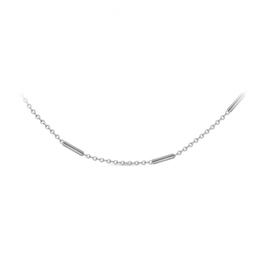 Серебряная цепочка 925 на шею, плетение фигурное, длина 45 см