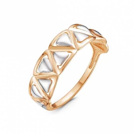 Золотое кольцо 585, женское, размер 16