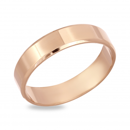 Золотое обручальное кольцо 585, размер 18.5