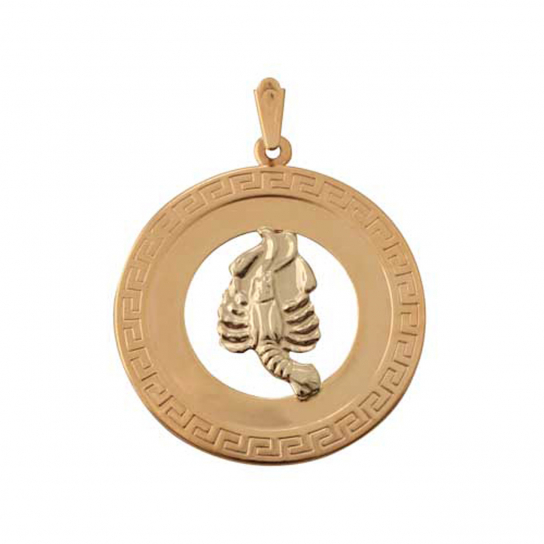 Золотая подвеска 585