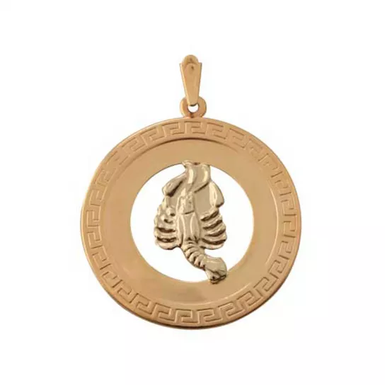 Подвеска зодиак из золота