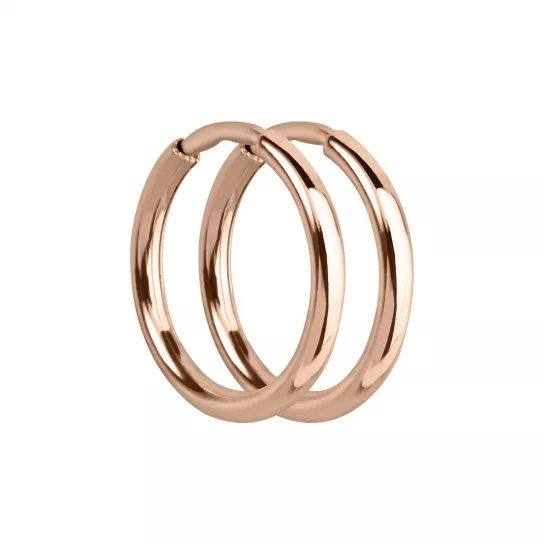 Серьги-конго из золота