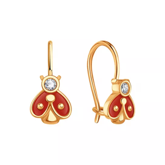 Серьги из золота