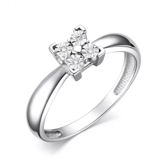 Золотое кольцо 585, женское, размер 16.5