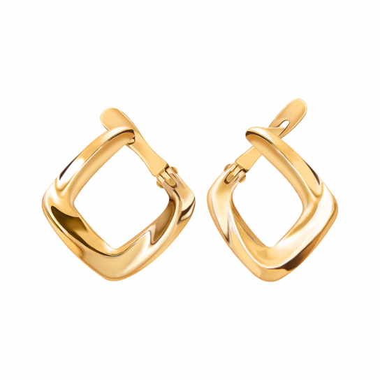 Золотые серьги 585, женские