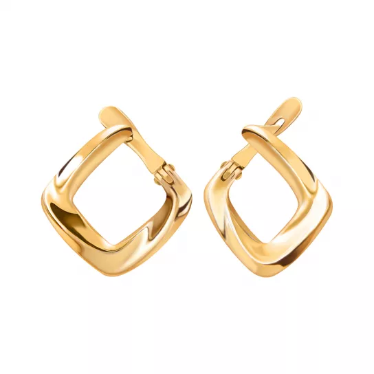 Золотые серьги 585, женские