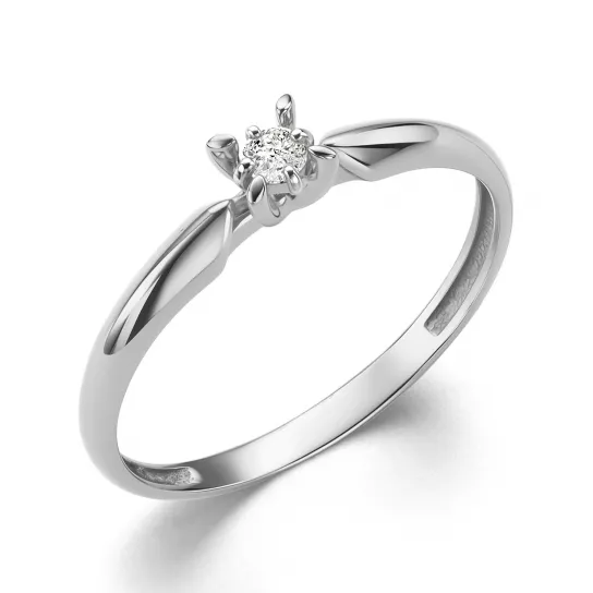 Золотое кольцо 585, женское, размер 18