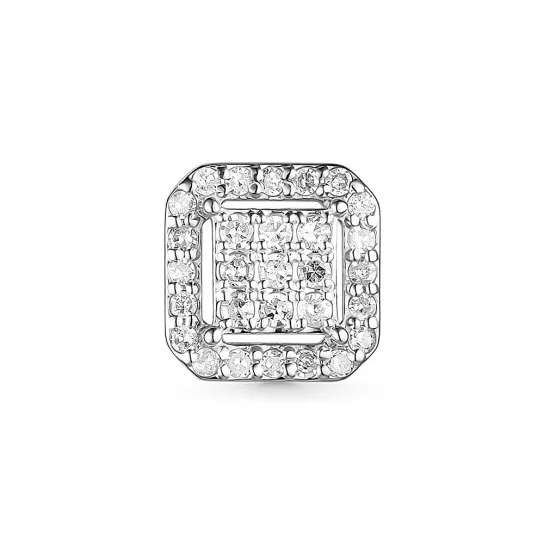 Золотая подвеска 585, женская, с бриллиантом