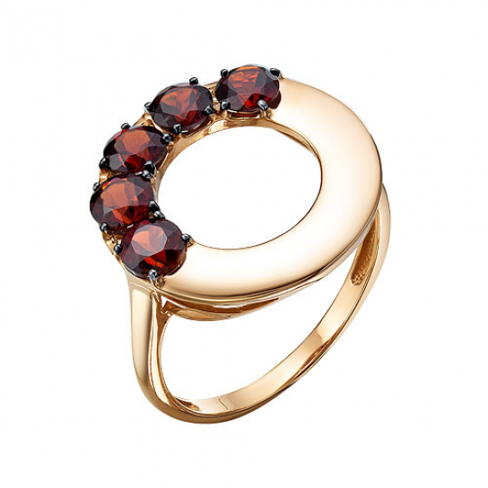 Золотое кольцо 585, женское, размер 19