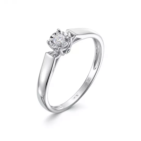 Кольцо с бриллиантами из золота