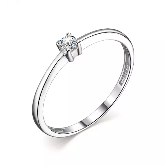 Кольцо с бриллиантами из золота