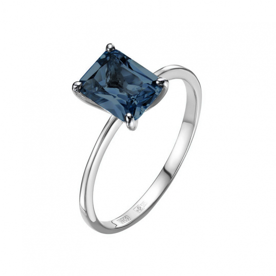 Золотое кольцо 585, женское, размер 17.5