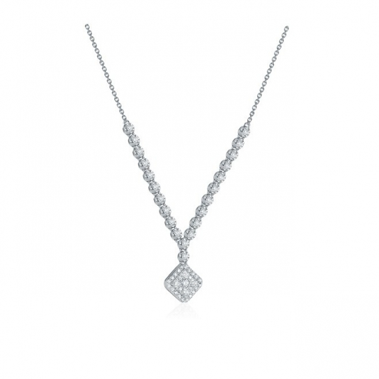 Колье с бриллиантами из золота