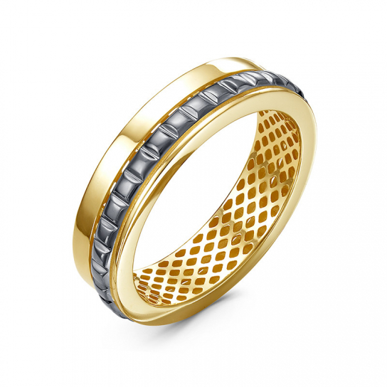 Золотое обручальное кольцо 585, размер 16