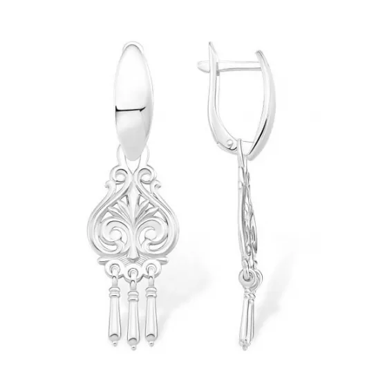 Серебряные серьги 925, женские