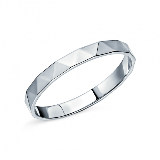 Золотое обручальное кольцо 585, размер 23