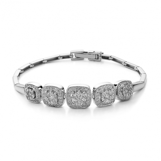 Золотой браслет 585, длина 18 см