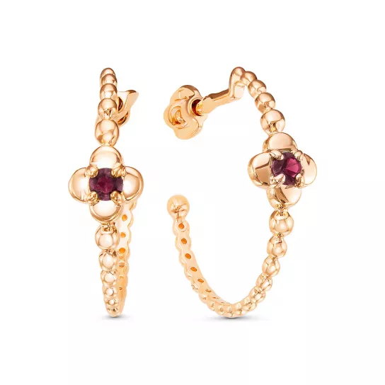 Пусеты из золота