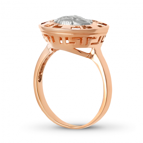 Золотое кольцо 585, женское, размер 18