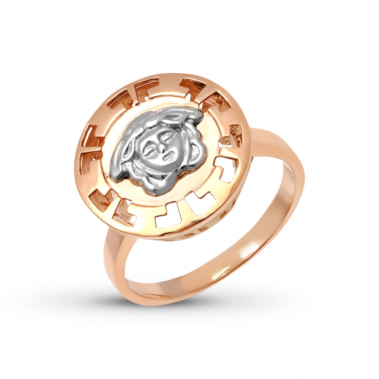 Золотое кольцо 585, женское, размер 18