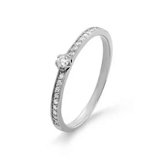 Золотое кольцо 585, женское, размер 16.5