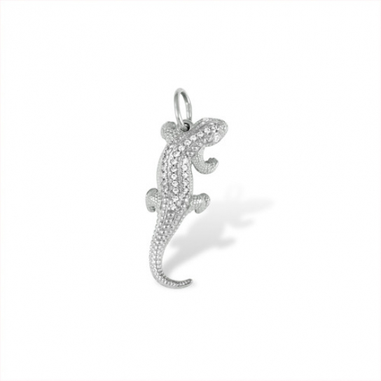 Серебряная подвеска 925, с фианитом