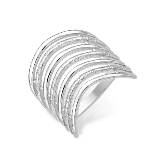 Серебряное кольцо 925, женское, размер 18