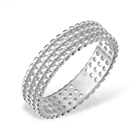 Серебряное кольцо 925, женское, размер 18