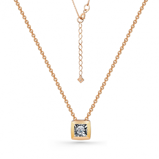 Колье с бриллиантами из золота