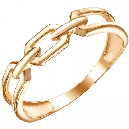 Золотое кольцо 585, женское, размер 18
