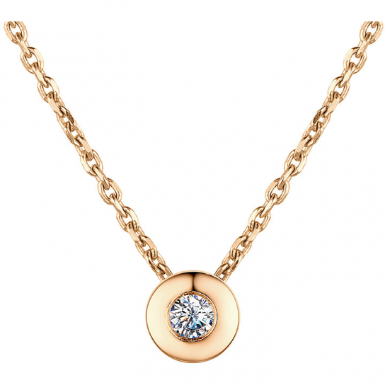 Колье с бриллиантами из золота