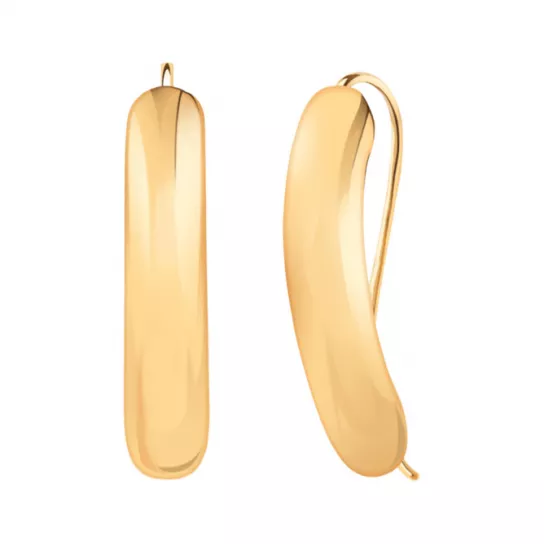 Золотые серьги 585, женские