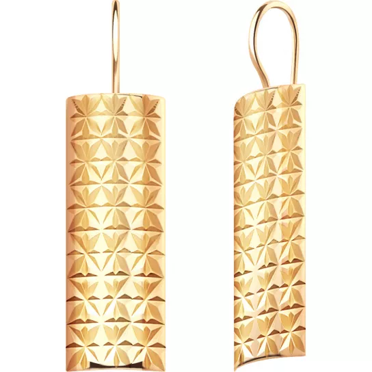 Серьги из золота