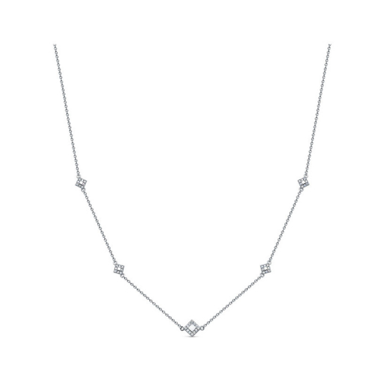 Колье с бриллиантами из золота