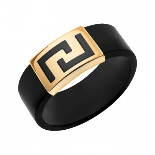 Золотое кольцо 585, мужское, размер 19.5