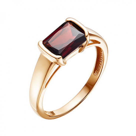 Золотое кольцо 585, женское, размер 18.5