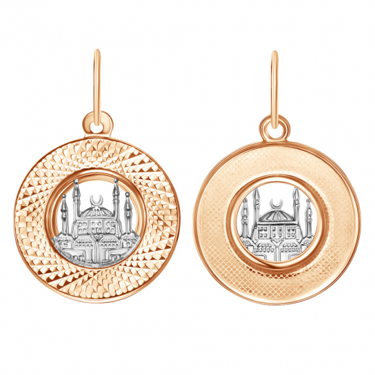 Золотая подвеска 585