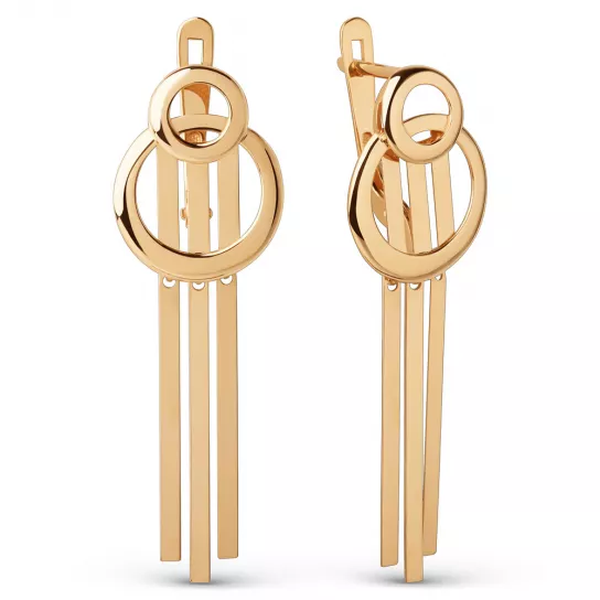 Серьги из золота