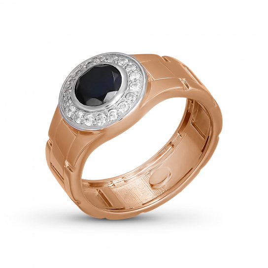 Кольцо-печатка из золота