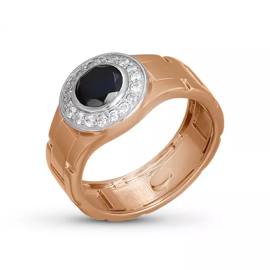 Кольцо-печатка из золота